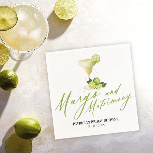 Margs & Huwelijk Bruidsfeest Servet