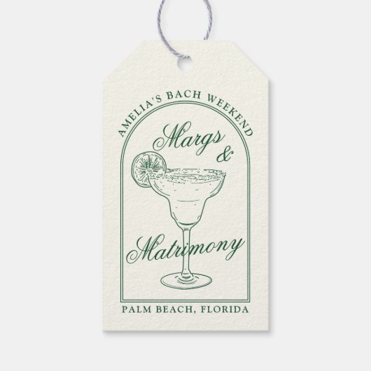 Margs & Huwelijk Cadeaulabel (Achterkant)