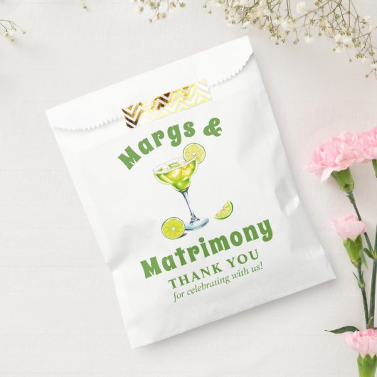 Margs & Huwelijk cocktail bachelorette Dank u Bedankzakje (Gezegeld)