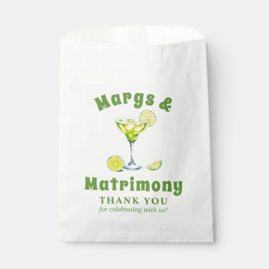 Margs & Huwelijk cocktail bachelorette Dank u Bedankzakje (Voorkant)