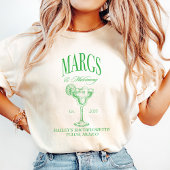 Margs Huwelijk Gepersonaliseerde Bachelorette T-shirt