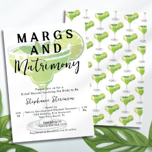 Margs & Huwelijk Grote Margarita Bruiloftsborrel Kaart