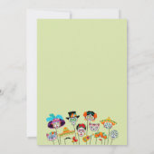 Margs & Huwelijk Halloween Mexicaanse Trouwdouche Kaart (Achterkant)