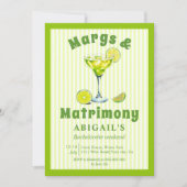 Margs & Huwelijk lime groen vrijgezellenweekend Kaart (Voorkant)