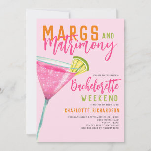 Margs & Huwelijk Margarita Bachelorette Weekend Kaart
