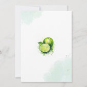 Margs & Huwelijk Margarita Vrijgezellenfeest Kaart (Achterkant)