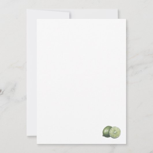 Margs & Huwelijk Margarita Vrijgezellenfeest Kaart (Achterkant)