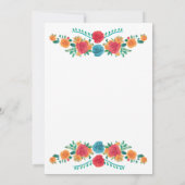 Margs & Huwelijk Margarita Vrijgezellenfeest Kaart (Achterkant)