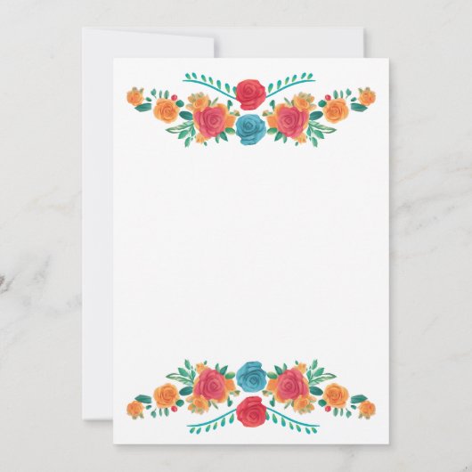 Margs & Huwelijk Margarita Vrijgezellenfeest Kaart (Achterkant)