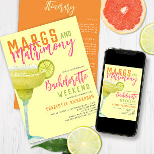 Margs & Huwelijk Margaritas Bachelorette Weekend Kaart