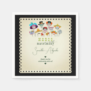 Margs & Huwelijk Mexicaanse Fiesta Paren Douche Servet