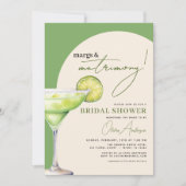 Margs & Huwelijk Modern Vrijgezellenfeest Kaart (Voorkant)