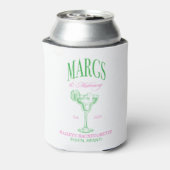 Margs Huwelijk Op Maat Bruidsmeisje Blikjeskoeler (Blikje Achterkant)