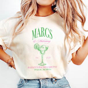 Margs Huwelijk Op Maat Bruidsmeisje T-shirt