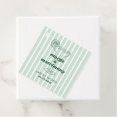 Margs & Huwelijk Retro Bachelorette Bruidsfeest Bedankjes Labels (In situ)