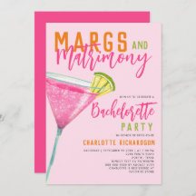 Margs & Huwelijk Roze Margarita Bachelorette Bash