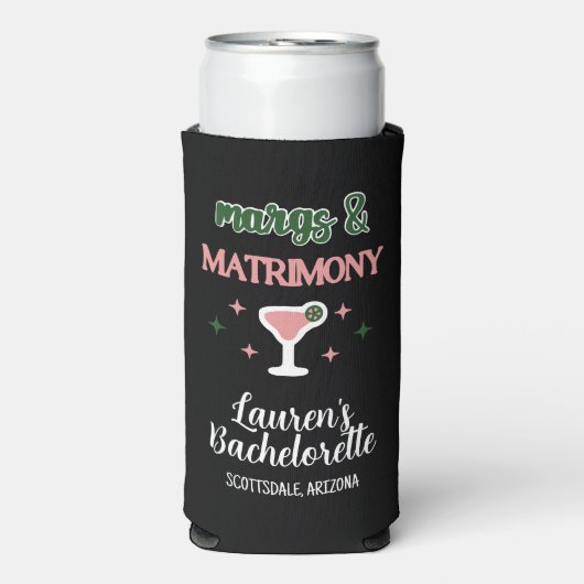 Margs & Huwelijk Seltzer Blikjeskoeler (Seltzer Voorkant)