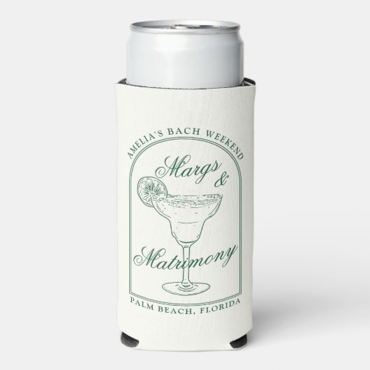 Margs & Huwelijk Seltzer Blikjeskoeler (Seltzer Voorkant)