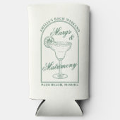 Margs & Huwelijk Seltzer Blikjeskoeler (Voorkant)