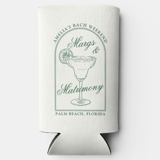 Margs & Huwelijk Seltzer Blikjeskoeler (Voorkant)