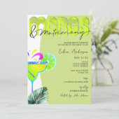 Margs & Huwelijk Tequila Bachelorette Weekend Kaart (Staand voorkant)