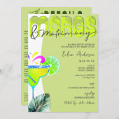 Margs & Huwelijk Tequila Bachelorette Weekend Kaart (Voorkant / Achterkant)