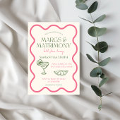 Margs & Huwelijk Vrijgezellenfeest Hand getrokken Kaart