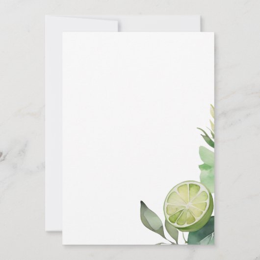 Margs & huwelijk vrijgezellenfeest  kaart (Achterkant)