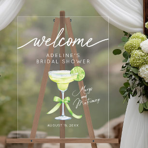 Margs Huwelijks Bruidsfeest Welkom Acrylaat Bord