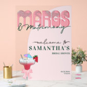 Margs Huwelijks Tequila Bach Bruidsborrel Welkom Acryl Bord (Huwelijk)