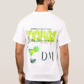 Margs Huwelijks Tequila Bruidsborrel Afscheid-als- T-shirt (Achterkant)