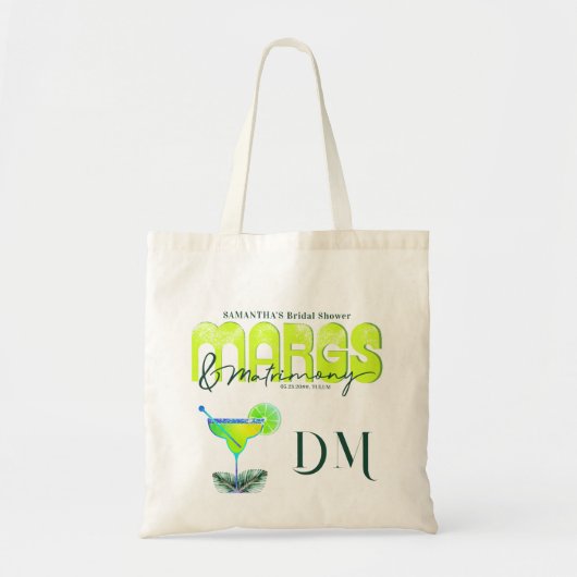 Margs Huwelijks Tequila Bruidsfeest Bruidsborrel A Tote Bag (Voorkant)