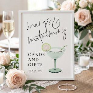 Margs Huwelijkskaarten Cadeaus Bord Bruidsfeest Poster