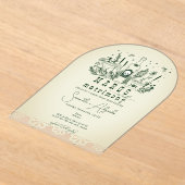 Margs Huwelijksschedel Mexicaanse Fiesta Paar Douc Acryl Uitnodigingen (Laagn)