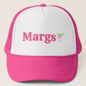 Margs Margaritas Matching Bachelorette Feestgesche Trucker Pet (Voorkant)