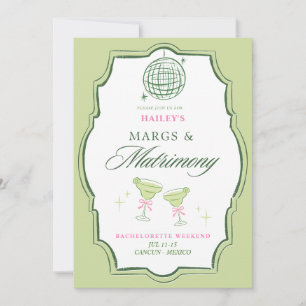 Margs & Matrimony Bachelorette Coquette Kaart