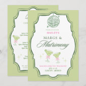 Margs & Matrimony Bachelorette Coquette Kaart (Voorkant / Achterkant)