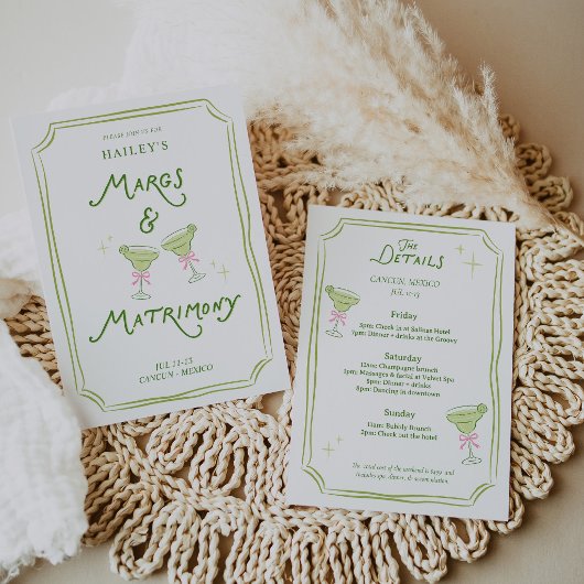 Margs & Matrimony Bachelorette Reisplan Kaart