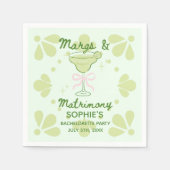 Margs & Matrimony Bachelorette Servet (Voorkant)