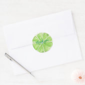 Margs & Matrimony Bachelorette Weekend dank je Ronde Sticker (Envelop)