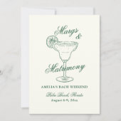 Margs & Matrimony Bachelorette Weekend Kaart (Voorkant)