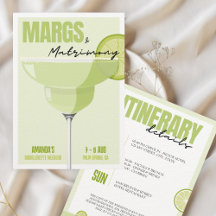 Margs & Matrimony Bachelorette Weekend Route