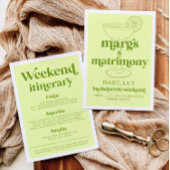 Margs & Matrimony Bachelorette Weekend Route Kaart