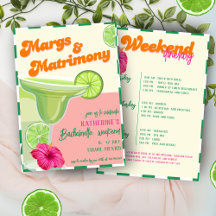 Margs & Matrimony Bachelorette Weekend Route