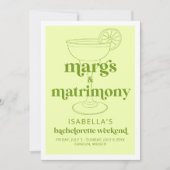 Margs & Matrimony Bachelorette Weekend Route Kaart (Voorkant)