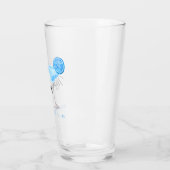 Margs & Matrimony Blue Margarita Bruiloftsfeest Glas (Links)