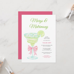 Margs & Matrimony Bruidsfeest uitnodiging