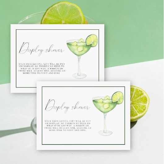 Margs & Matrimony Bruidsjurk display douche Informatiekaartje