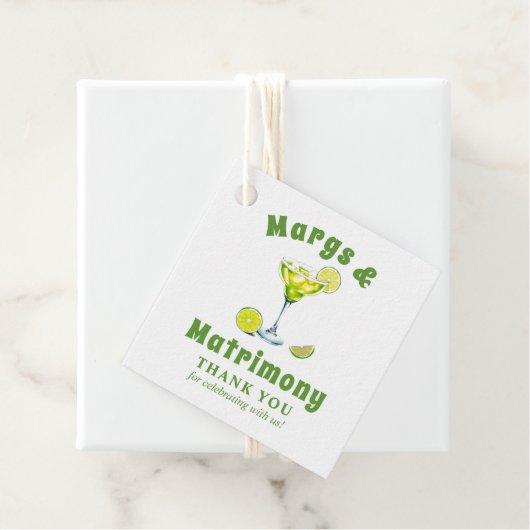 Margs & Matrimony cocktail vrijgezellenfeest Bedan Bedankjes Labels (In situ)
