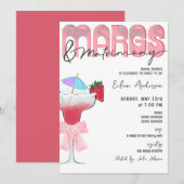 Margs & Matrimony Coquette Bow Vrijgezellenfeest Kaart (Voorkant / Achterkant)